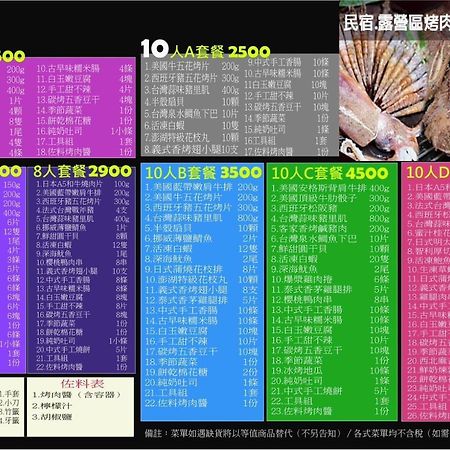 Fun星空謐境 埔里包棟民宿 烤肉麻將自然園區 Exteriér fotografie