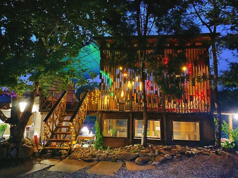 Fun星空謐境 埔里包棟民宿 烤肉麻將自然園區 Exteriér fotografie